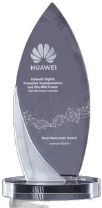 Best Newcomer Award, Huawei WEU Partner Convention 2022