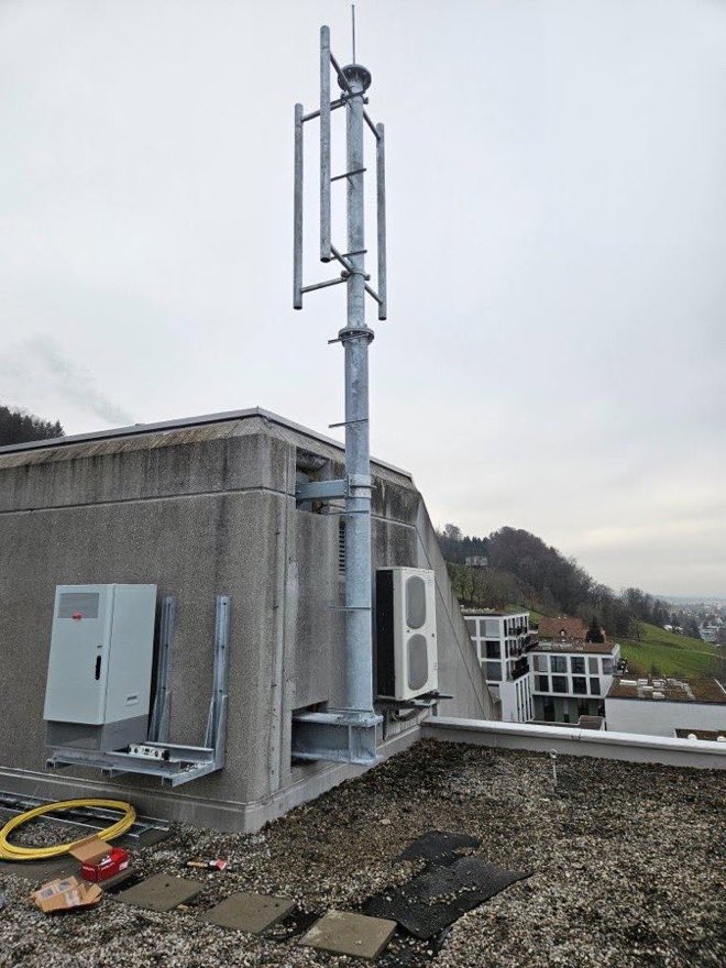 Mobilfunkstandort ZU380 in Horgen – Neubau durch ENERSON